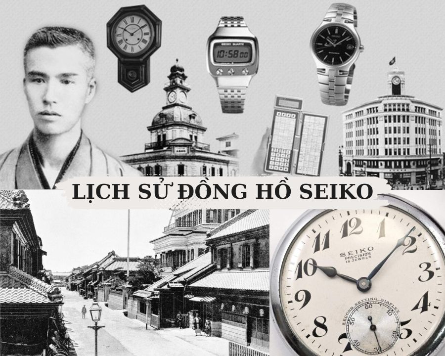 Lịch sử đồng hồ Seiko Nhật Bản từ khiêm tốn đến vươn tầm thế giới