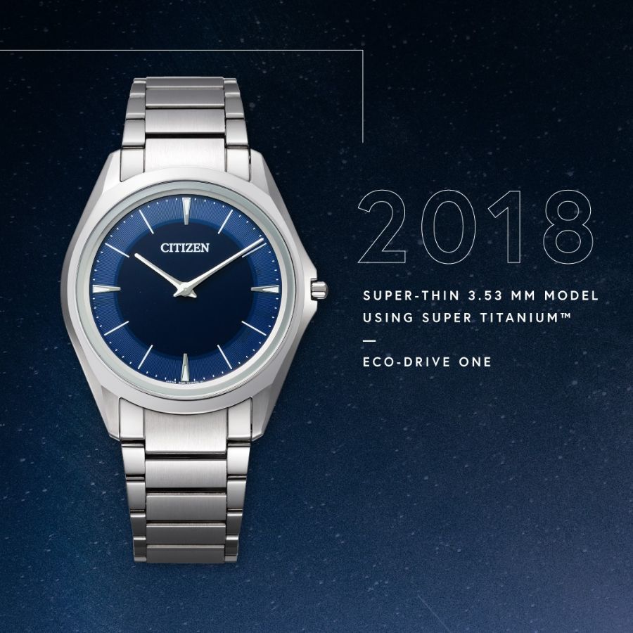 Chiếc Eco-Drive One Super Super Titanium ứng dụng Duratect - hình 7
