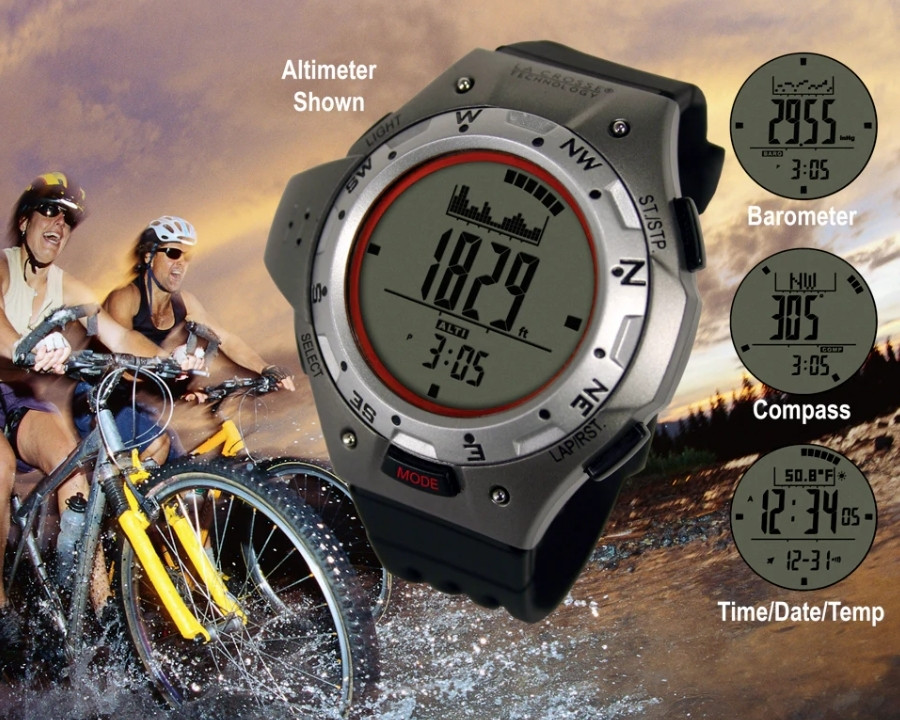 Mẫu đồng hồ tích hợp 3 tính năng: Barometer, Compass, Thermometer - ảnh 5
