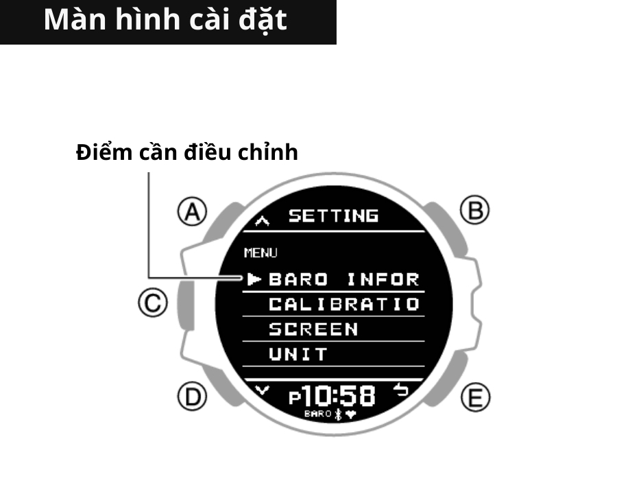 Cách dùng Barometer trên đồng hồ để đo áp suất khí quyển - ảnh 2