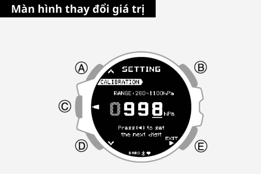 Cách dùng Barometer trên đồng hồ để đo áp suất khí quyển - ảnh 3