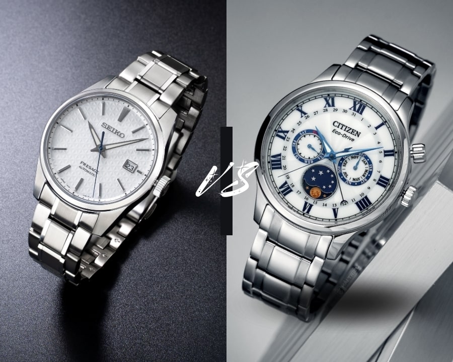 So sánh đồng hồ Seiko và Citizen - Cuộc chiến đồng hồ Nhật