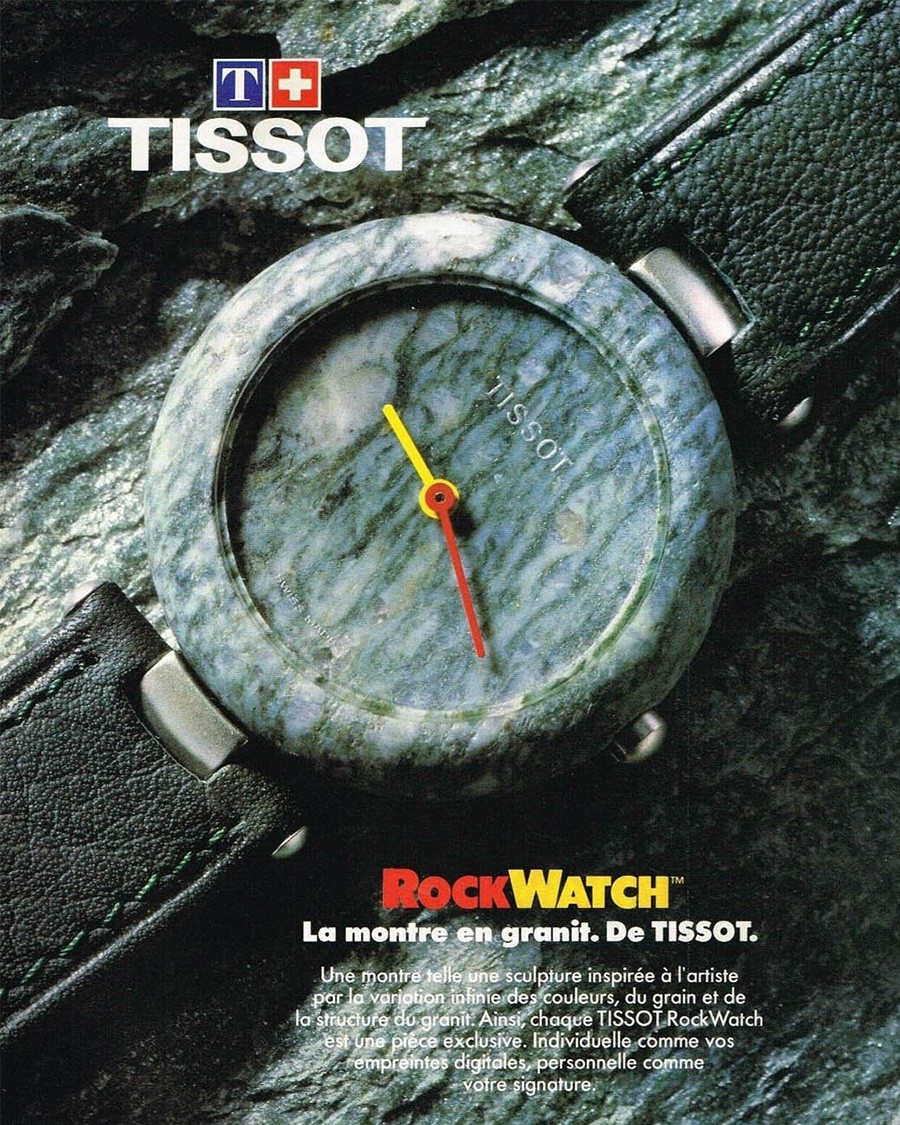 Lịch sử đồng hồ Tissot - năm 1985 ra đời Tissot Rockwatch - ảnh 12