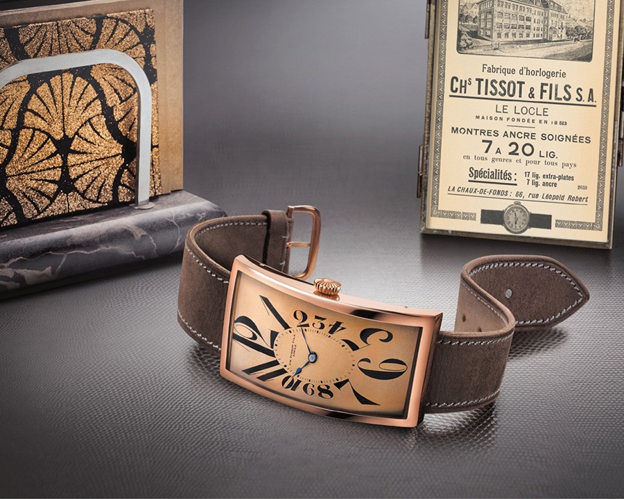 Đến 1916, chiếc đồng hồ “Tissot Banana” phổ biến vào thời đó với hình dáng thon dài - ảnh 6