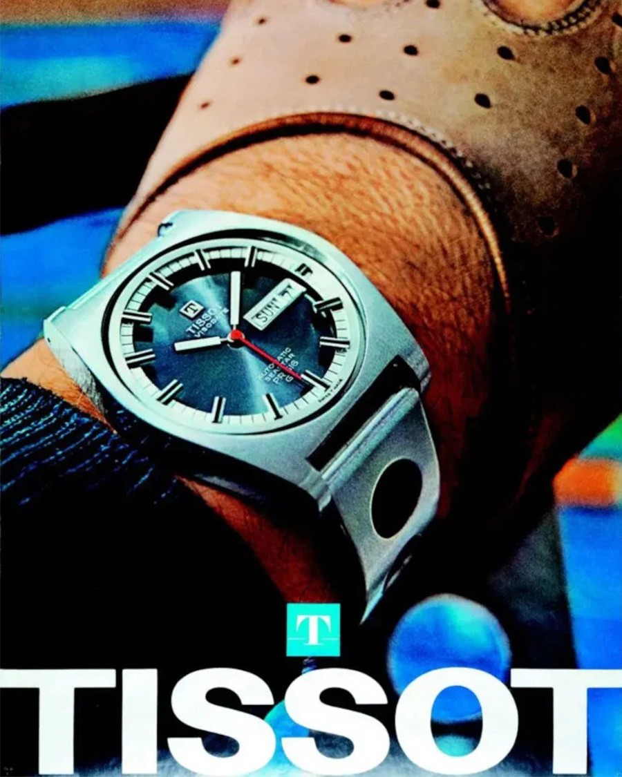 Năm 1965: Tissot PR 516, đồng hồ đeo tay đầu tiên sử dụng dây kim loại có lỗ trên thân dây - ảnh 10