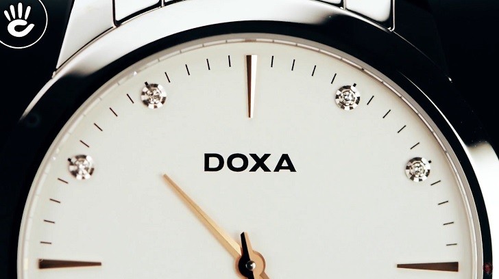 Đồng hồ Doxa Executive Slim D157SWH chính hãng 100% - ảnh 5
