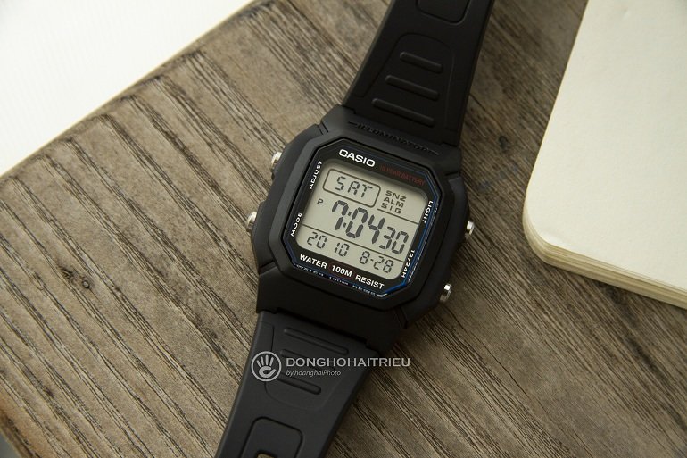 Đồng hồ Casio Illuminator W-800H-1AVDF chính hãng 100% - ảnh 1