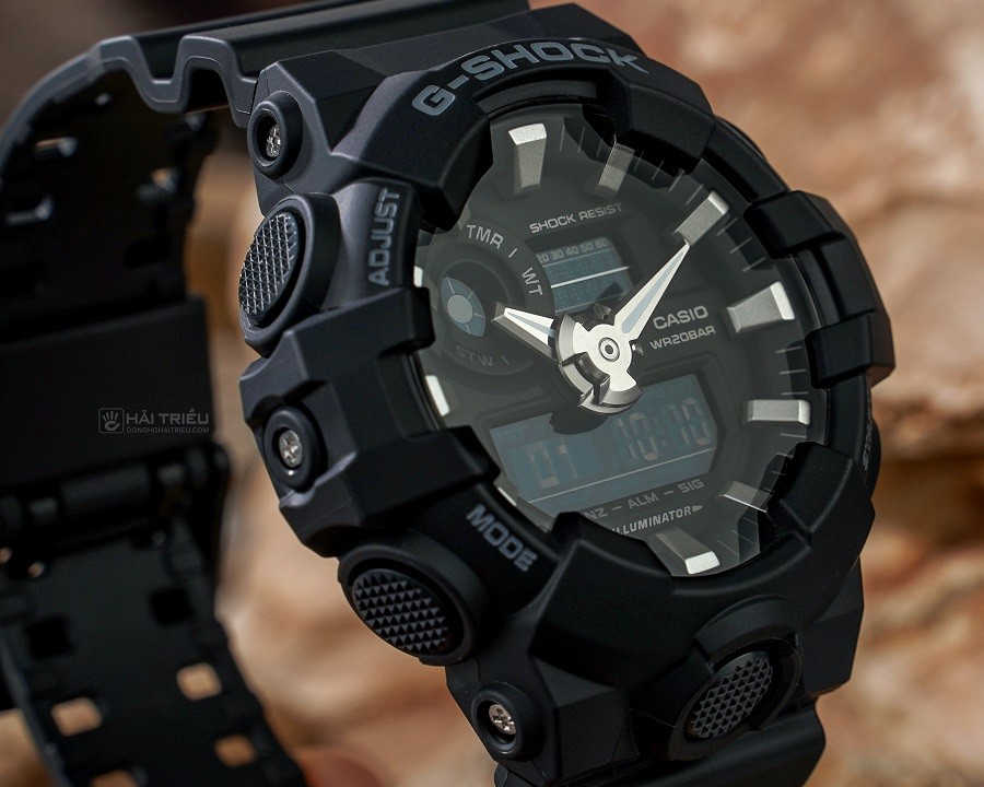 Đồng hồ G-Shock GA-700-1BDR chính hãng - ảnh 3