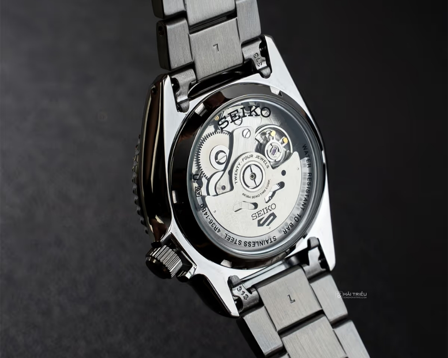 Bộ máy 4R36 Seiko siêu bền ứng dụng trên đồng hồ - ảnh 1