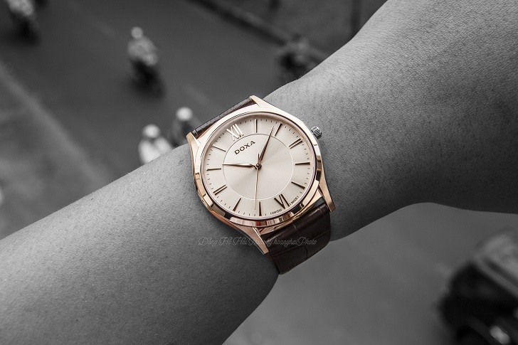 Đồng hồ Doxa Executive Slim D201RIY chính hãng 100% - ảnh 1