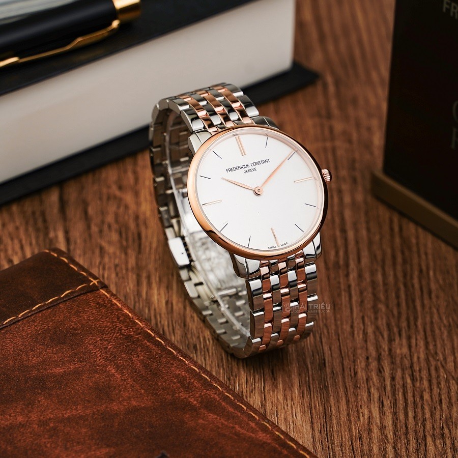 Đồng hồ Frederique Constant Slimline FC-200V5S32B chính hãng - ảnh 5