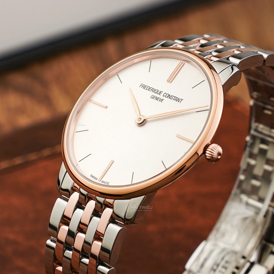 Đồng hồ Frederique Constant Slimline FC-200V5S32B chính hãng - ảnh 3