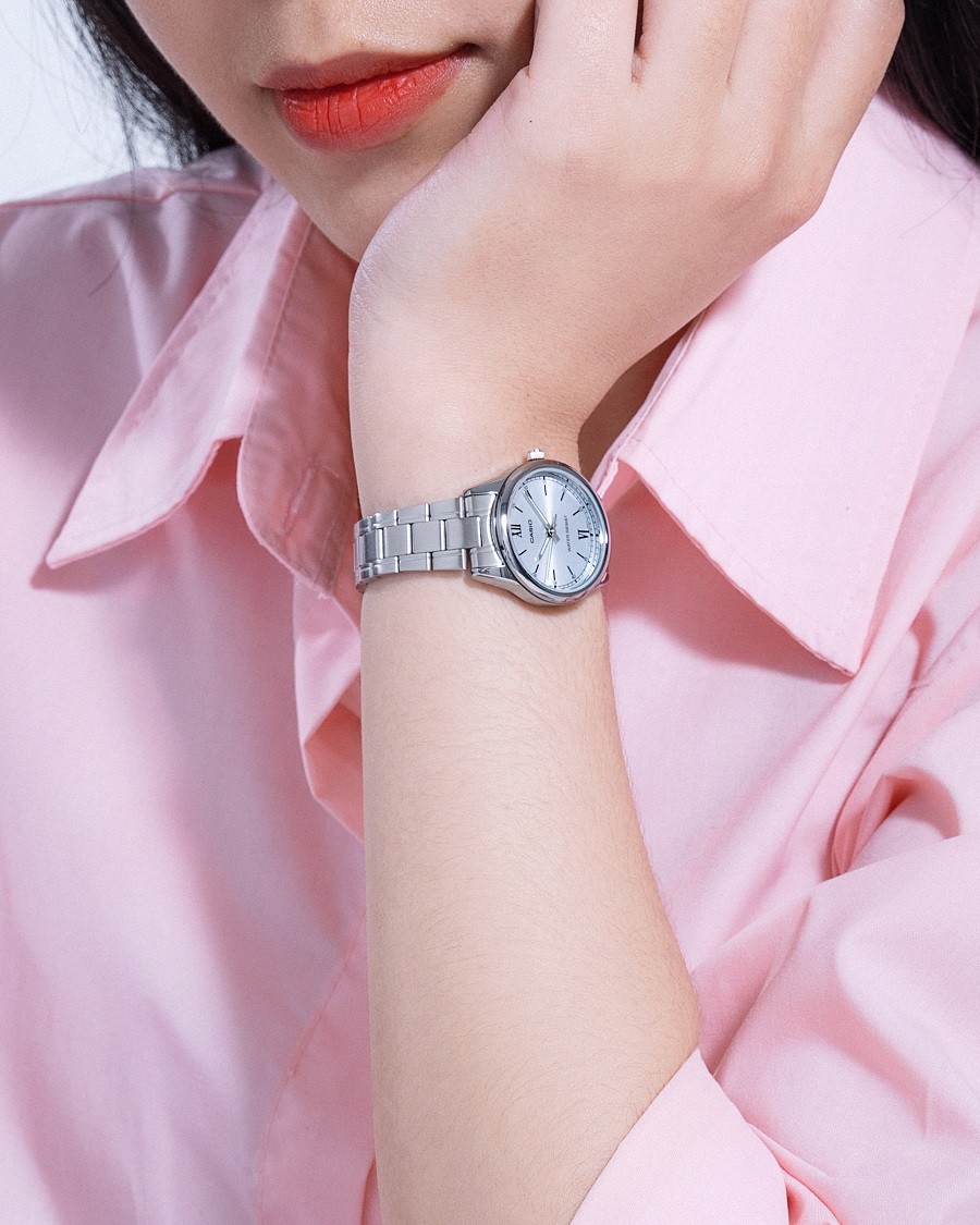 Đồng hồ Casio LTP-V005D-2B3UDF chính hãng - ảnh 4