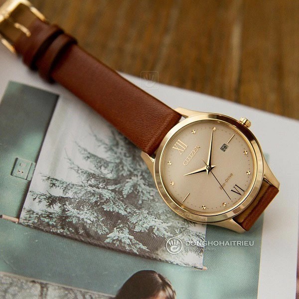 Đồng hồ Citizen Eco-Drive EW2533-11X chính hãng 100% - ảnh 4