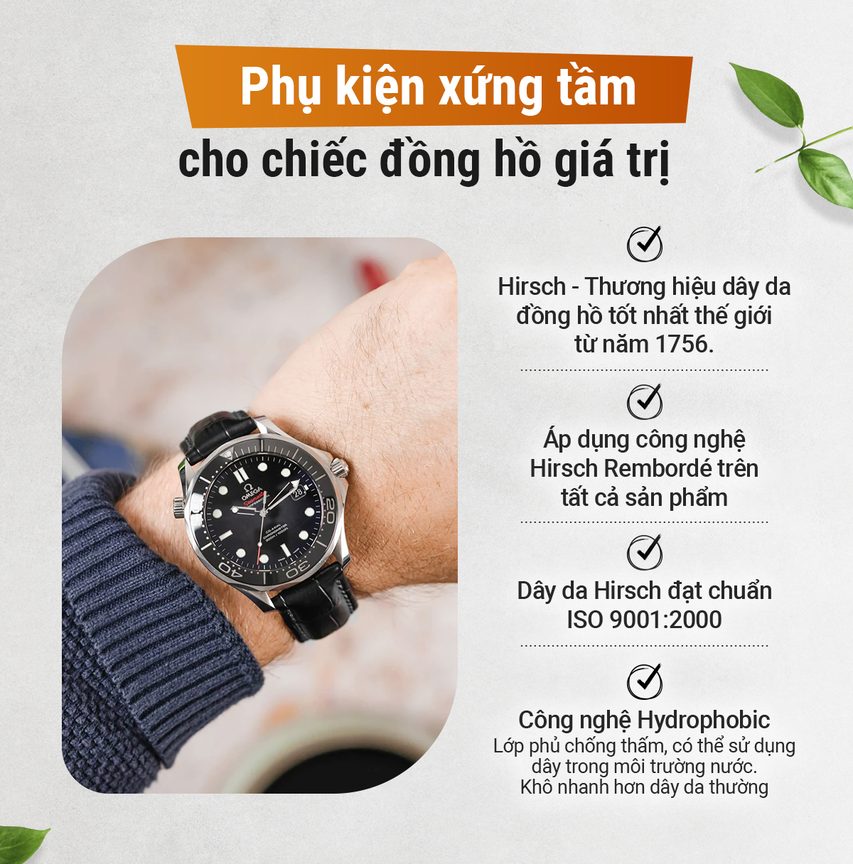 Dây da Hirsch Grand Duke - Ảnh 11