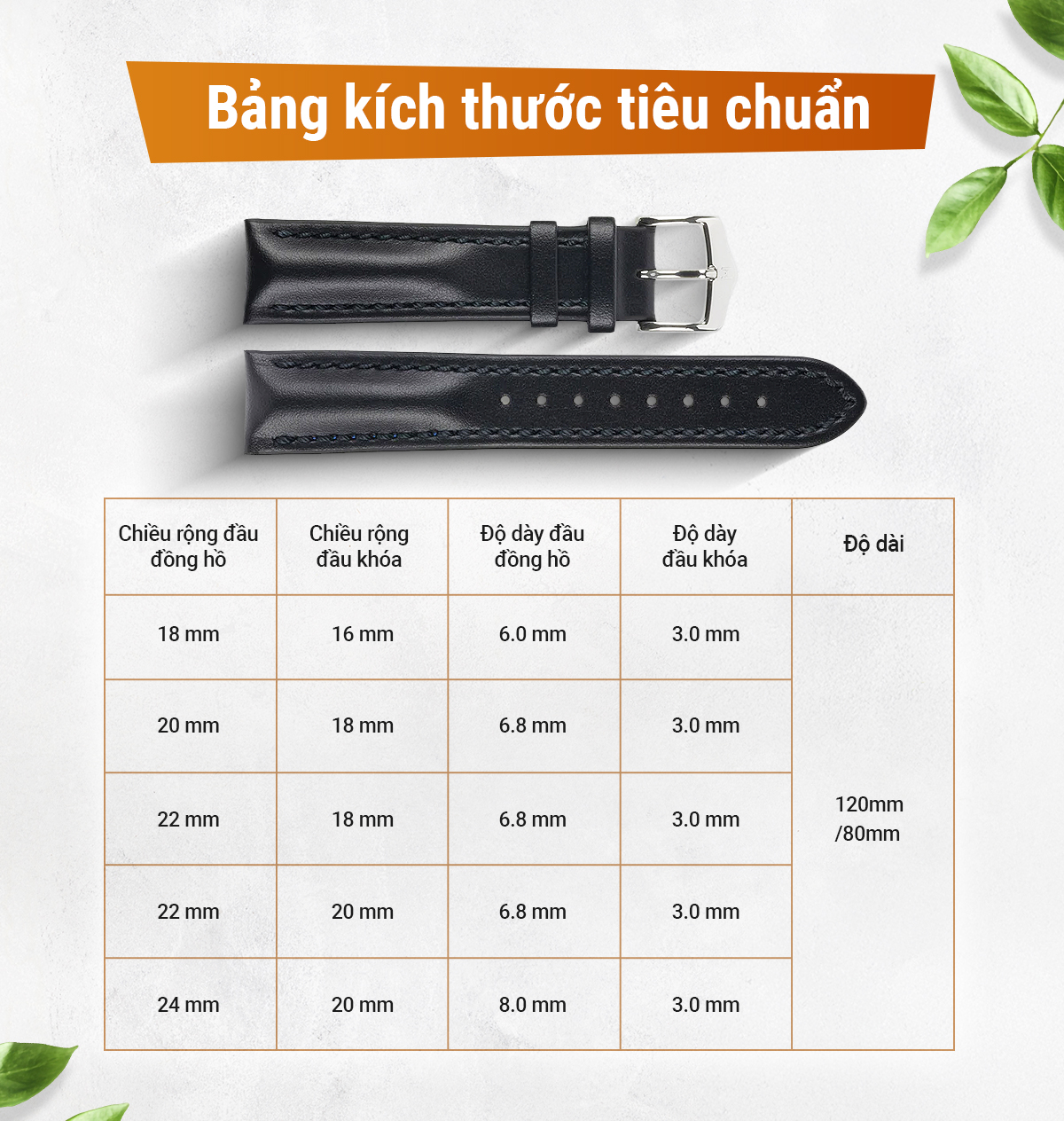 Dây da Hirsch Heavy Calf - Ảnh 9