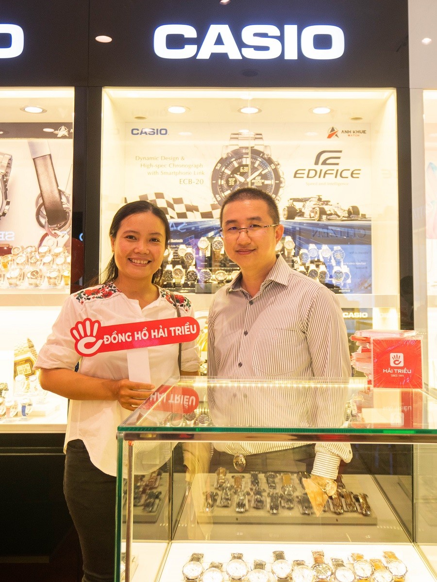 Đại diện Casio tại Việt Nam, BOD Đồng Hồ Hải Triều
