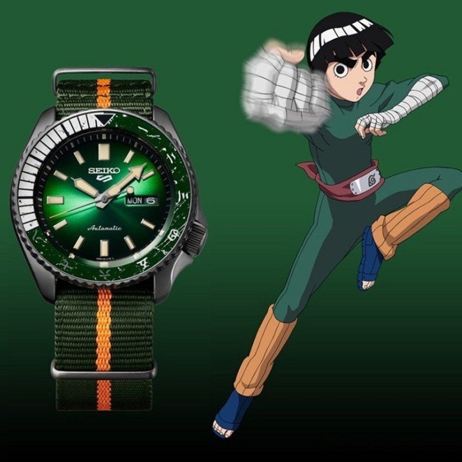 Seiko 5 Naruto & Boruto - Seiko SRPF73K1 - Rock Lee - ảnh 11