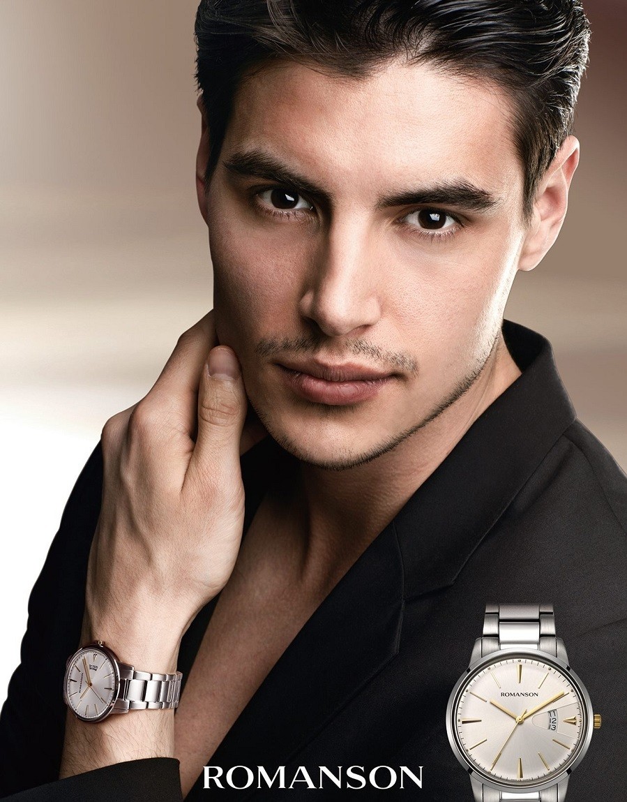 Đồng hồ Romanson khi đeo lên tay