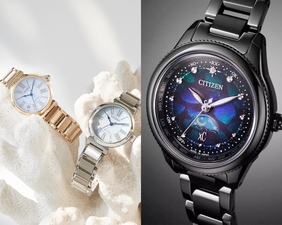Bên trái là Citizen L, bên phải là đồng hồ Atnessa đều sử dụng Titanium và Eco Drive - ảnh 5