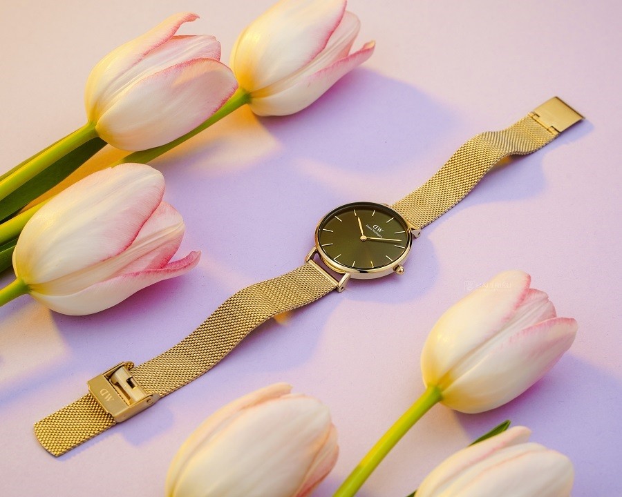 Đồng hồ Daniel Wellington Petite Emerald DW00100480 chính hãng 100% - ảnh 3