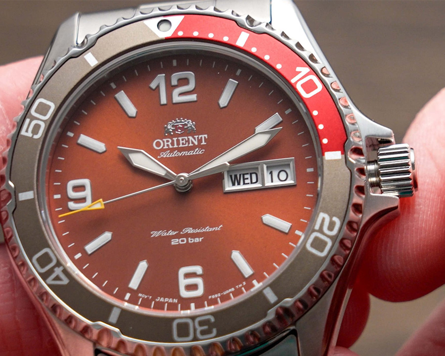 Đồng hồ lặn Orient Ray 3 có mức chống nước 20ATM và núm vặn lớn hơn - ảnh 2