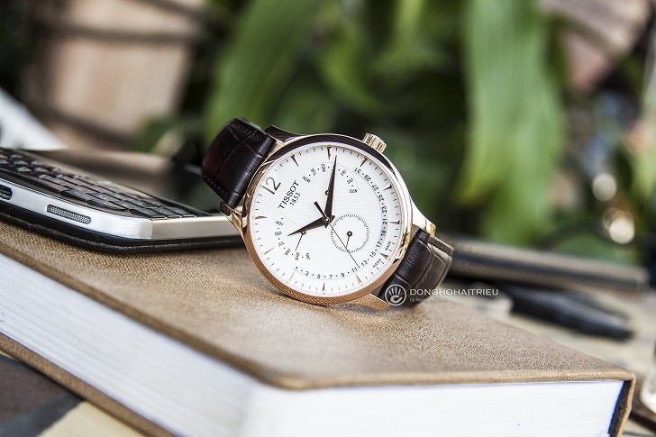 Tissot Tradition T063.637.36.037.00 chính hãng 100% - ảnh 2