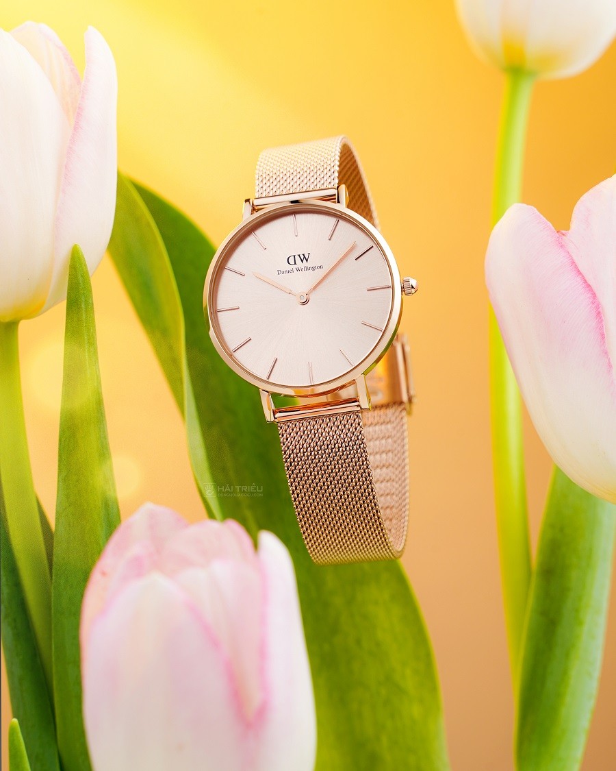 Đồng hồ Daniel Wellington Petite Unitone DW00100471 chính hãng 100% - ảnh 1