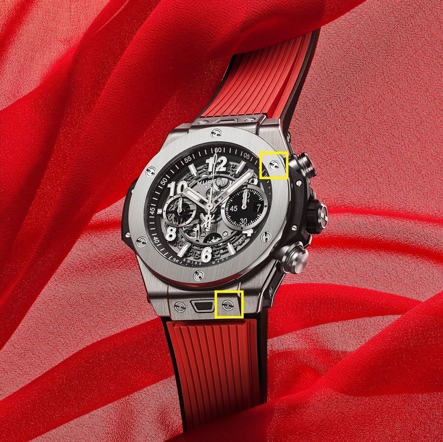 Ốc chữ H là biểu tượng đặc trưng trên đồng hồ Hublot