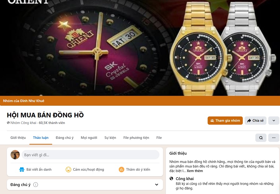 Hội mua bán đồng hồ cổ - nơi thu mua đồng hồ Rolex cũ đáng tham khảo