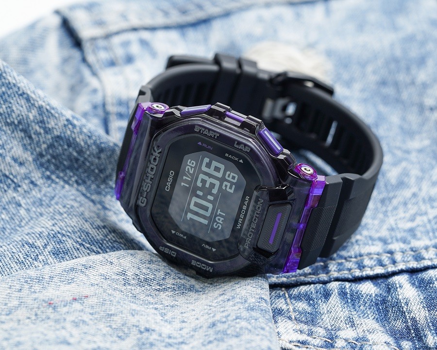 Đồng hồ G-Shock G-Squad GBD-200SM-1A6DR chính hãng 100% - ảnh 4