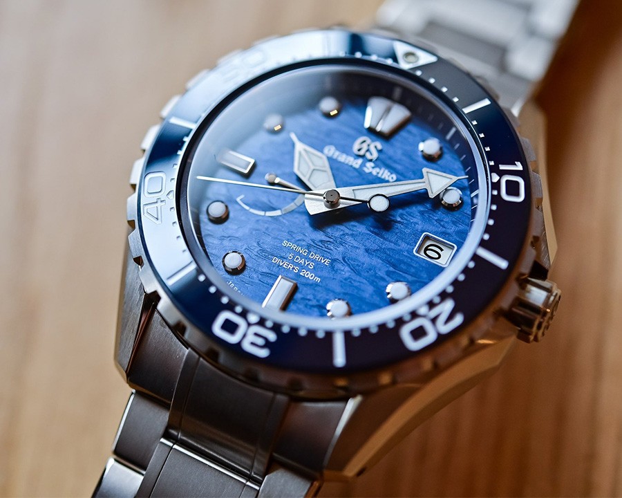Grand Seiko ‘Ushio’ Blue SLGA023 Spring Drive 5 days - ảnh 11
