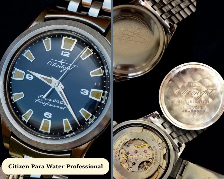 Citizen Jet Para Water Professional 1962 sử dụng bộ máy Jet 3010 đầu tiên - ảnh 7