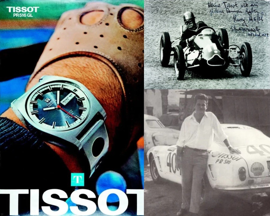 Tissot PRS 516 lấy cảm hứng từ môn đua xe thể thao những năm 1960 - ảnh 1