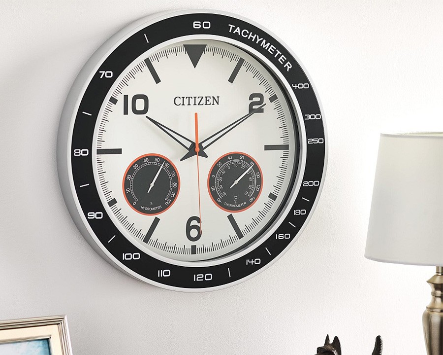 5 mẫu đồng hồ treo tường Citizen nội địa Nhật đẹp & mức giá