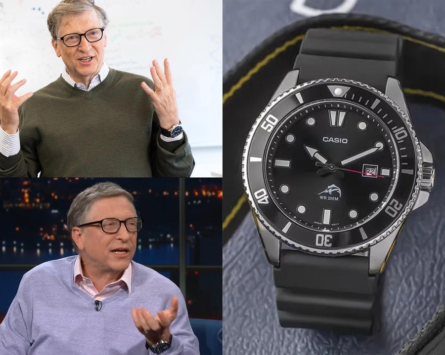 Bill gates casio duro best sale