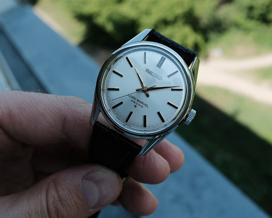 Chiếc Seiko Lord Marvel 1967 tần số cao 36000vph