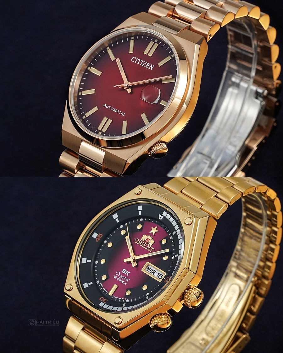 Orient SK mặt lửa có bề dày mặt (12.6mm) lớn hơn Citizen Citizen Tsuyosa (11.7mm) - ảnh 4