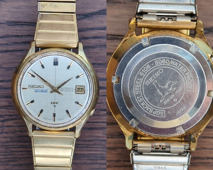 Đồng hồ Seiko hải cẩu cổ DX
