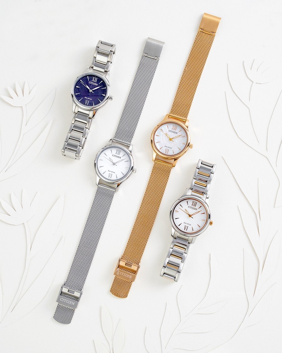 Đồng hồ Citizen Eco-Drive EM0895-73A chính hãng 100% - ảnh 4