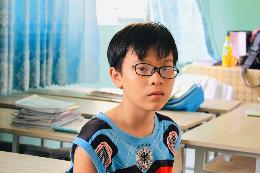 Các em nhỏ tại Mái Ấm Kim Chi - ảnh 14
