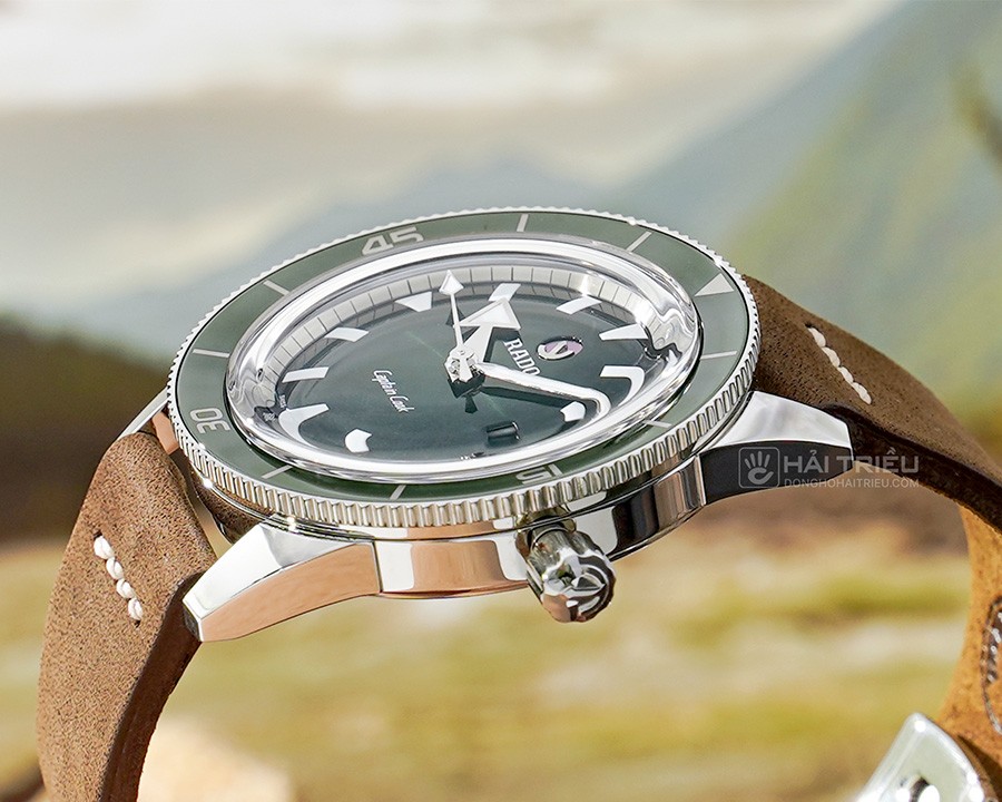 Đồng hồ Rado kính Sapphire cong - ảnh 7