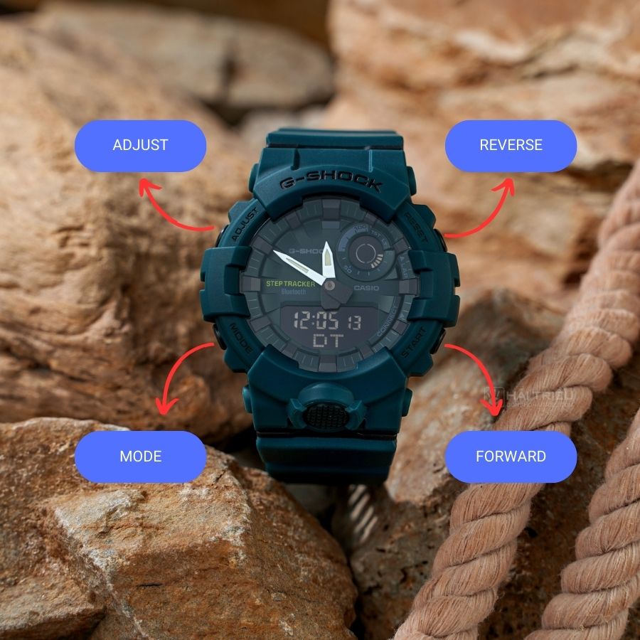 Giải thích ý nghĩa các nút trên đồng hồ G-Shock