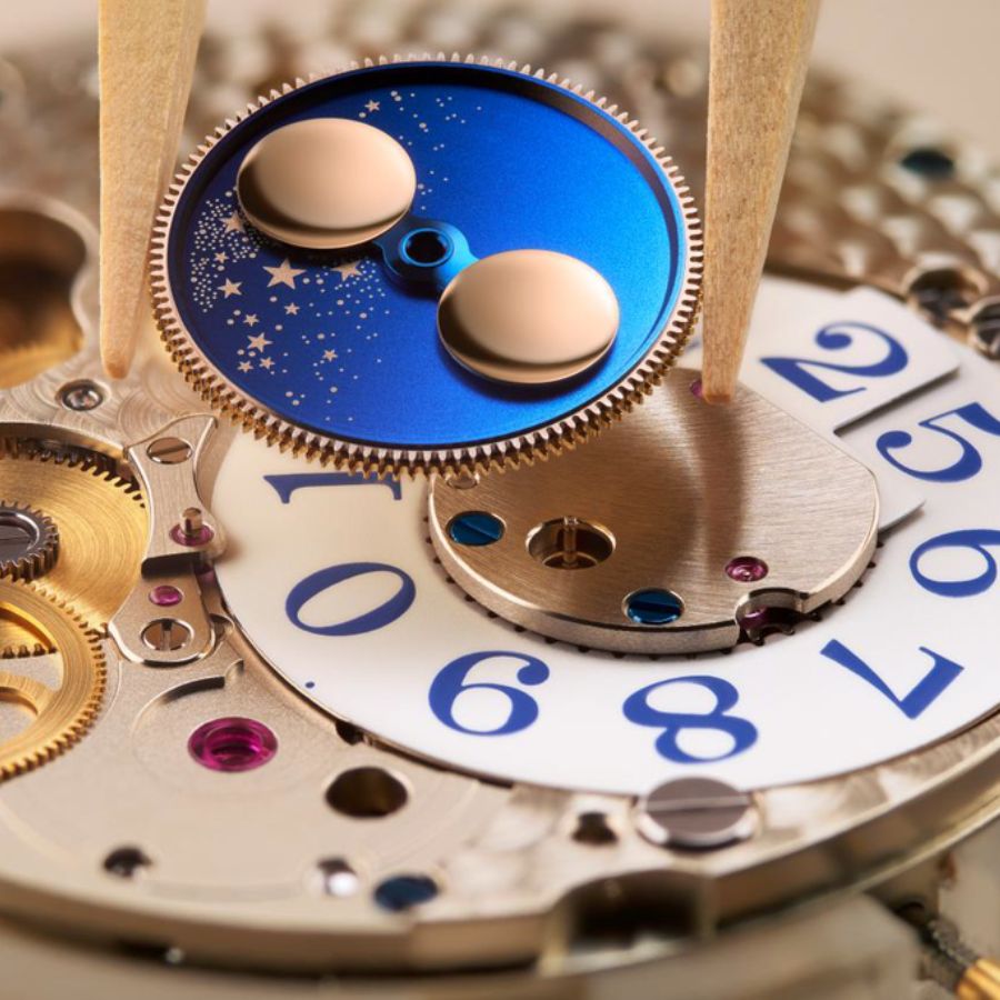 Cấu tạo bánh răng được tính toán tỉ mỉ của cơ chế moonphase - hình 6