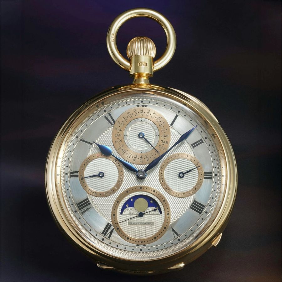 Chiếc đồng hồ quả quýt có moonphase - hình 7