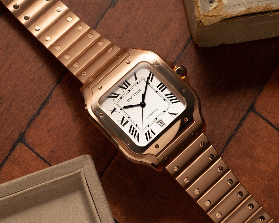 Santos, kiểu dây kim loại đặc trưng từ Cartier - ảnh 15