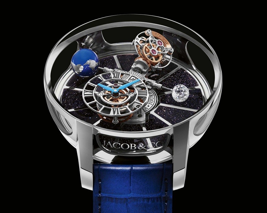 Đồng hồ Jacob & Co Astronomia Tourbillon Bucherer Xanh