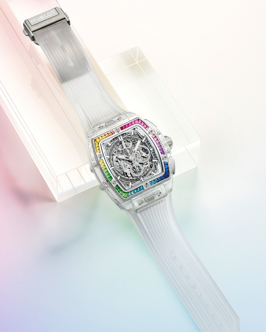 Đồng hồ Spirit Of Big Bang Sapphire Rainbow