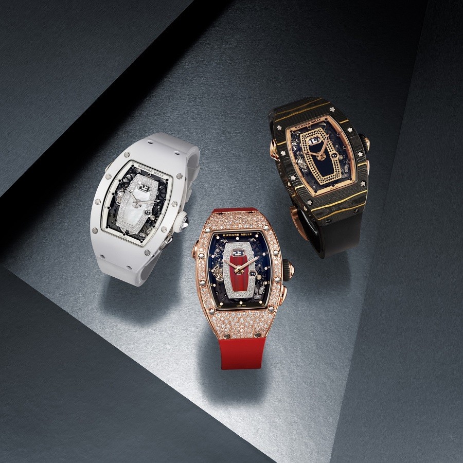 Đồng hồ Richard Mille mặt kính cong