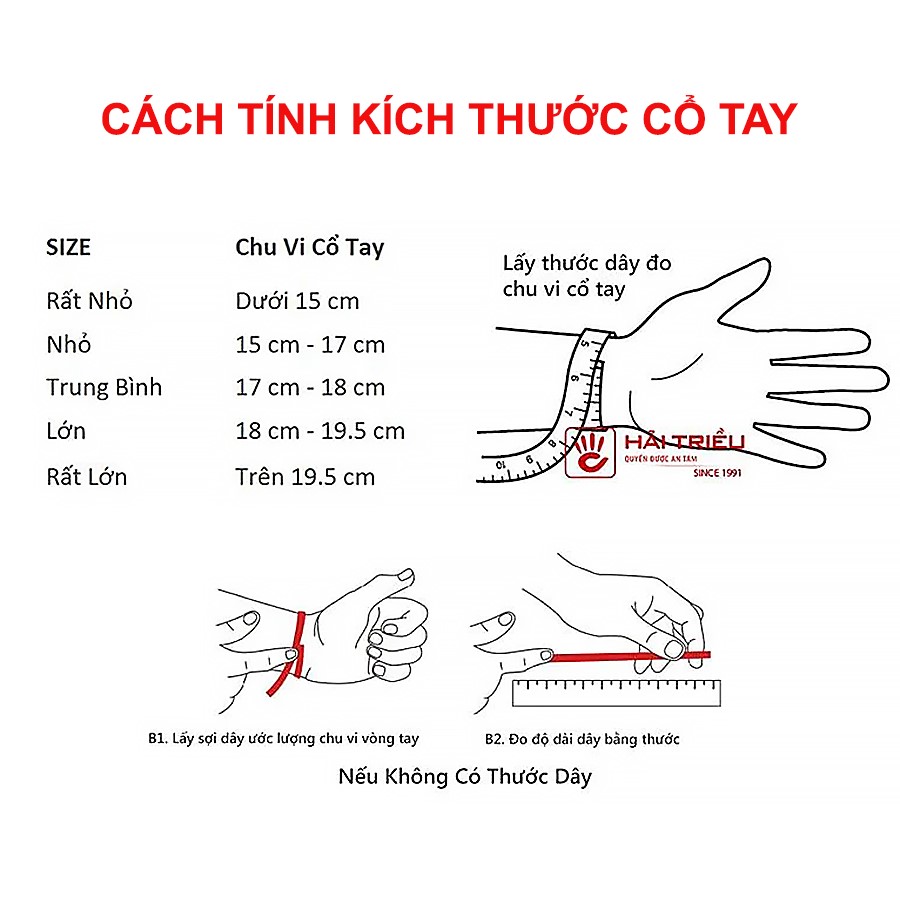 Cách đo kích thước cổ tay đơn giản và nhanh chóng